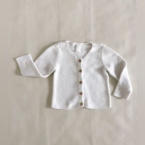 H&M Knit Cardigan - Cream 12-18 VGUC